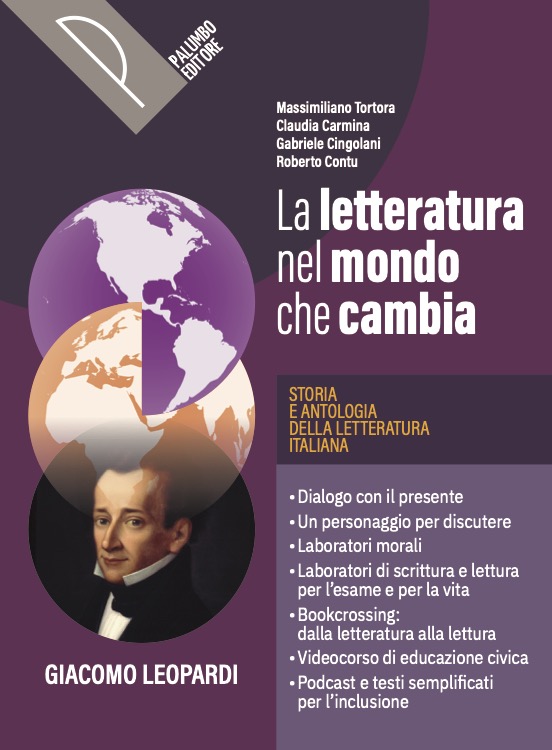 copertina La letteratura nel mondo che cambia -Leopardi